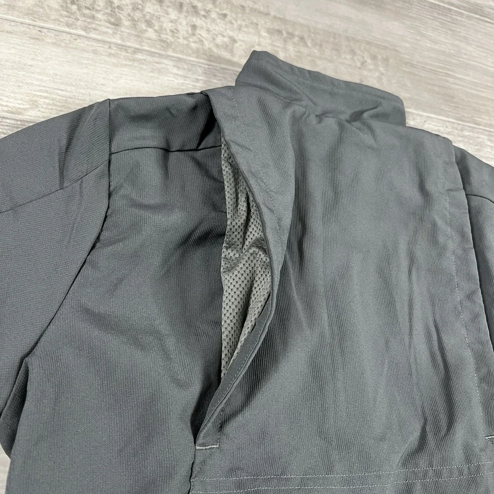 Adidas Youth Rink Suit Full Zip Lightweight Track Jacket GF8194 Gray Kids Size S